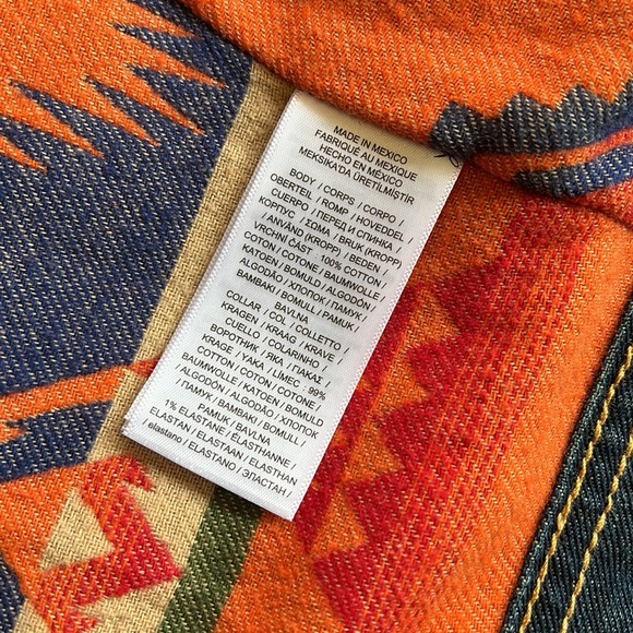 Polo Ralph Lauren fleece-lined denim jacket size L - Picture 9 of 9